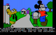 Mickey's Space Adventure for IBM PC/Compatibles - Time to head out...