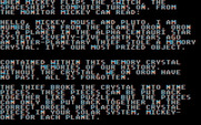 Mickey's Space Adventure for IBM PC/Compatibles - The story so far.