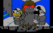 Mickey's Space Adventure for IBM PC/Compatibles - Oh no! I've been caught!