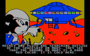 Mickey's Space Adventure for IBM PC/Compatibles - It's cold on Mars!