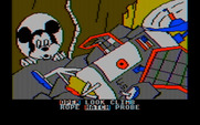 Mickey's Space Adventure for IBM PC/Compatibles - Maybe there is something inside, better open the hatch...