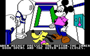 Mickey's Space Adventure for IBM PC/Compatibles - The spaceship airlock...