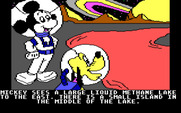 Mickey's Space Adventure for IBM PC/Compatibles - How can I cross this lake?