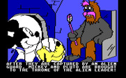 Mickey's Space Adventure for IBM PC/Compatibles - This alien has a crystal!