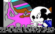 Mickey's Space Adventure for IBM PC/Compatibles - Found a crystal! But how can I reach it?