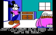 Mickey's Space Adventure for IBM PC/Compatibles - This is the garage...