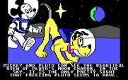 Mickey's Space Adventure for IBM PC/Compatibles - It's cold on Pluto...