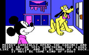 Mickey's Space Adventure for IBM PC/Compatibles - Looks like I have plenty of food...