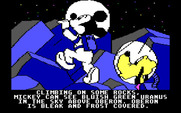 Mickey's Space Adventure for IBM PC/Compatibles - Time to head home...