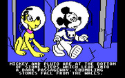 Mickey's Space Adventure for IBM PC/Compatibles - A mysterious passageway...