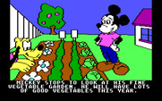 Mickey's Space Adventure for IBM PC/Compatibles - Looks like a fine vegetable garden.