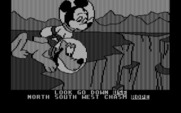 Mickey's Space Adventure for IBM PC/Compatibles - Use the rope to reach the bottom of the chasm...