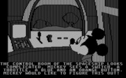 Mickey's Space Adventure for IBM PC/Compatibles - The spaceship control room...