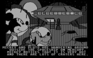 Mickey's Space Adventure for IBM PC/Compatibles - Time to leave Mercury...