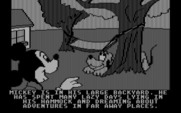 Mickey's Space Adventure for IBM PC/Compatibles - This is the backyard...