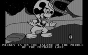 Mickey's Space Adventure for IBM PC/Compatibles - Located the crystal on an island...