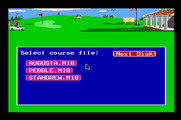 Mean 18 for Apple IIgs - Selecting a course.