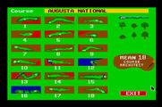 Mean 18 for Apple IIgs - Select a hole to edit.