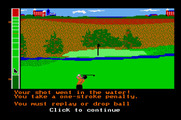 Mean 18 for Apple IIgs - Oh no, I landed in the water!