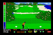 Mean 18 for Apple IIgs - Teeing off...avoid the water to the right!