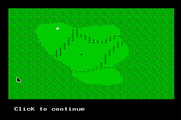 Mean 18 for Apple IIgs - Overhead view of the green.