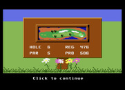 Mean 18 for Atari 7800 - Don't slice into the water!
