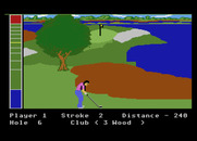 Mean 18 for Atari 7800 - Hmm, that tree could be in the way...