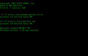 Questprobe featuring Human Torch and the Thing for IBM PC/Compatibles - Program start; do you want pictures?