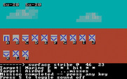 Gulf Strike for IBM PC/Compatibles - Combat phase begins.