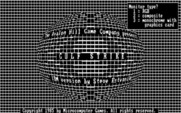 Gulf Strike for IBM PC/Compatibles - Title screen and monitor type selection.