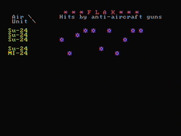 Gulf Strike for IBM PC/Compatibles - Summary of hits by anti-aircraft guns.