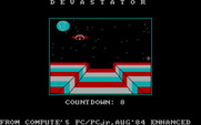 Devastator for IBM PC/Compatibles - Game start.