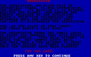 Devastator for IBM PC/Compatibles - Title screen and introduction.