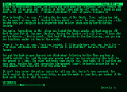 Cutthroats for Amstrad PCW - Starting screen.