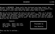 Encounter for IBM PC/Compatibles - Introduction.