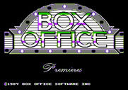 $100,000 Pyramid, The for Apple II - Box Office logo screen.