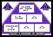 $100,000 Pyramid, The for Apple II - A few categories completed...