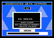 $100,000 Pyramid, The for Apple II - Things associated with zippers...