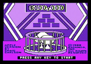 $100,000 Pyramid, The for Apple II - Title screen.