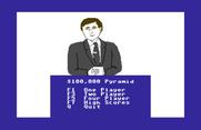 $100,000 Pyramid, The for Commodore 64 - Select a game option.
