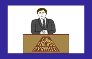 $100,000 Pyramid, The for Commodore 64 - Introducing our host!