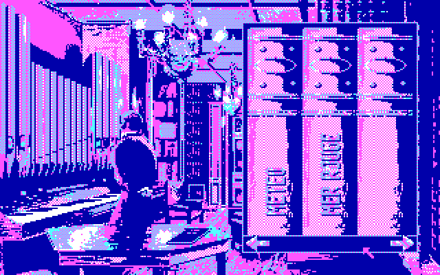 20,000 Leagues Under the Sea IBM PC/Compatibles Screenshot: Examining books...