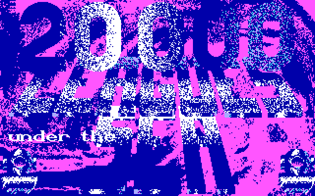 20,000 Leagues Under the Sea IBM PC/Compatibles Screenshot: Title screen.