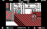 Double Dragon for IBM PC/Compatibles - Don't get hit by a baseball bat...