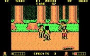 Double Dragon for IBM PC/Compatibles - Surrounded...as usual...