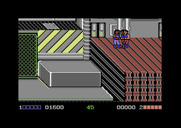 Double Dragon for Commodore 64 - Two against one? Opponents don't always fight fair...