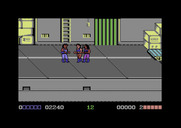 Double Dragon for Commodore 64 - Some opponents are tougher than others...