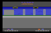 Double Dragon for Atari 2600 - Starting screen.