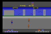 Double Dragon for Atari 2600 - Mission 1; here come some suspicious characters...