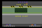 Double Dragon for Atari 2600 - Game over.
